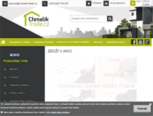 Tablet Screenshot of chmelik-trade.cz